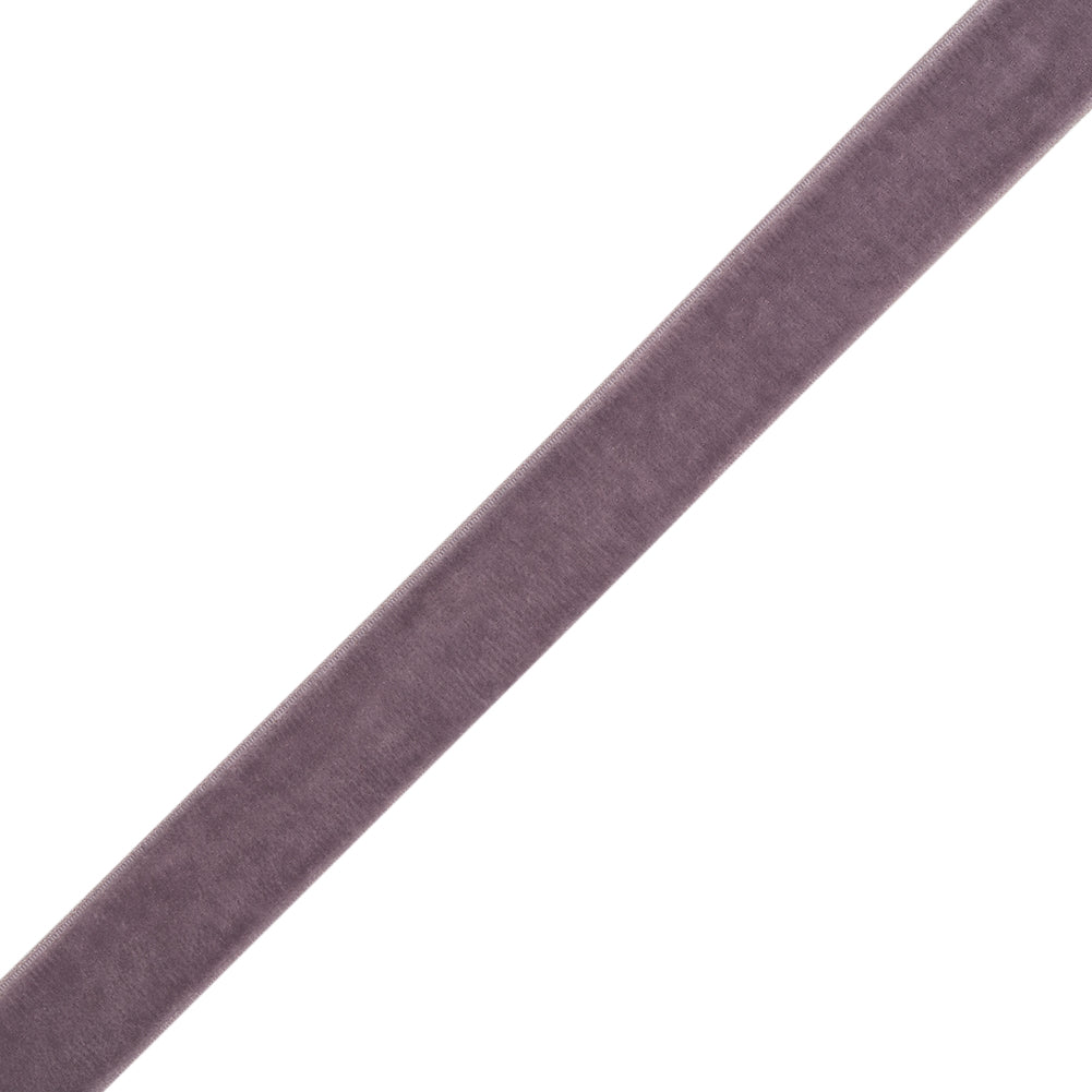 Stretch Velvet Ribbon Trim Made in Italy - 0.625
