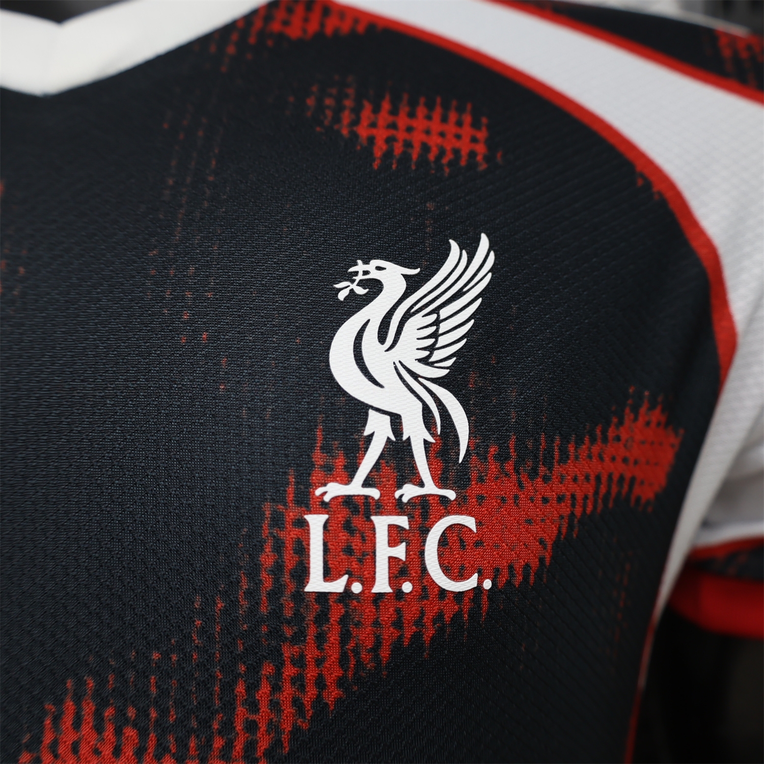 Liver.pool 26-27 Retro Style Black Red Jersey - Player Version - UnitedFutballJersey