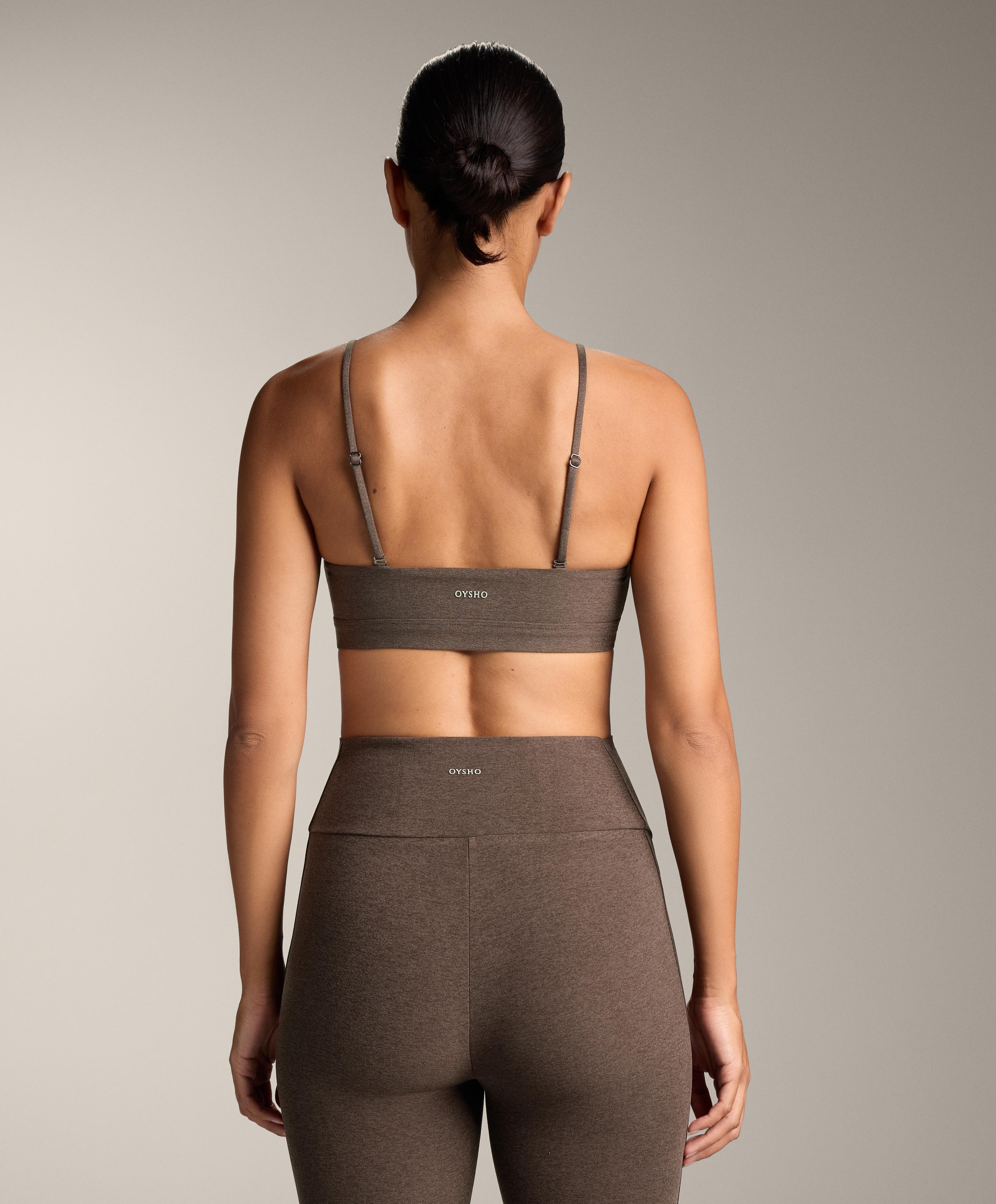 Light-support Comfortlux crossover-strap sports bra
