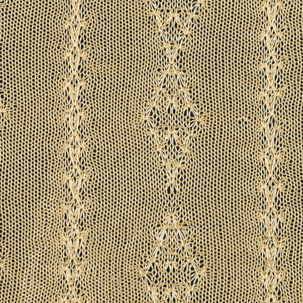 Luminous Gold Pointelle Sweater Knit - Joann Fabrics