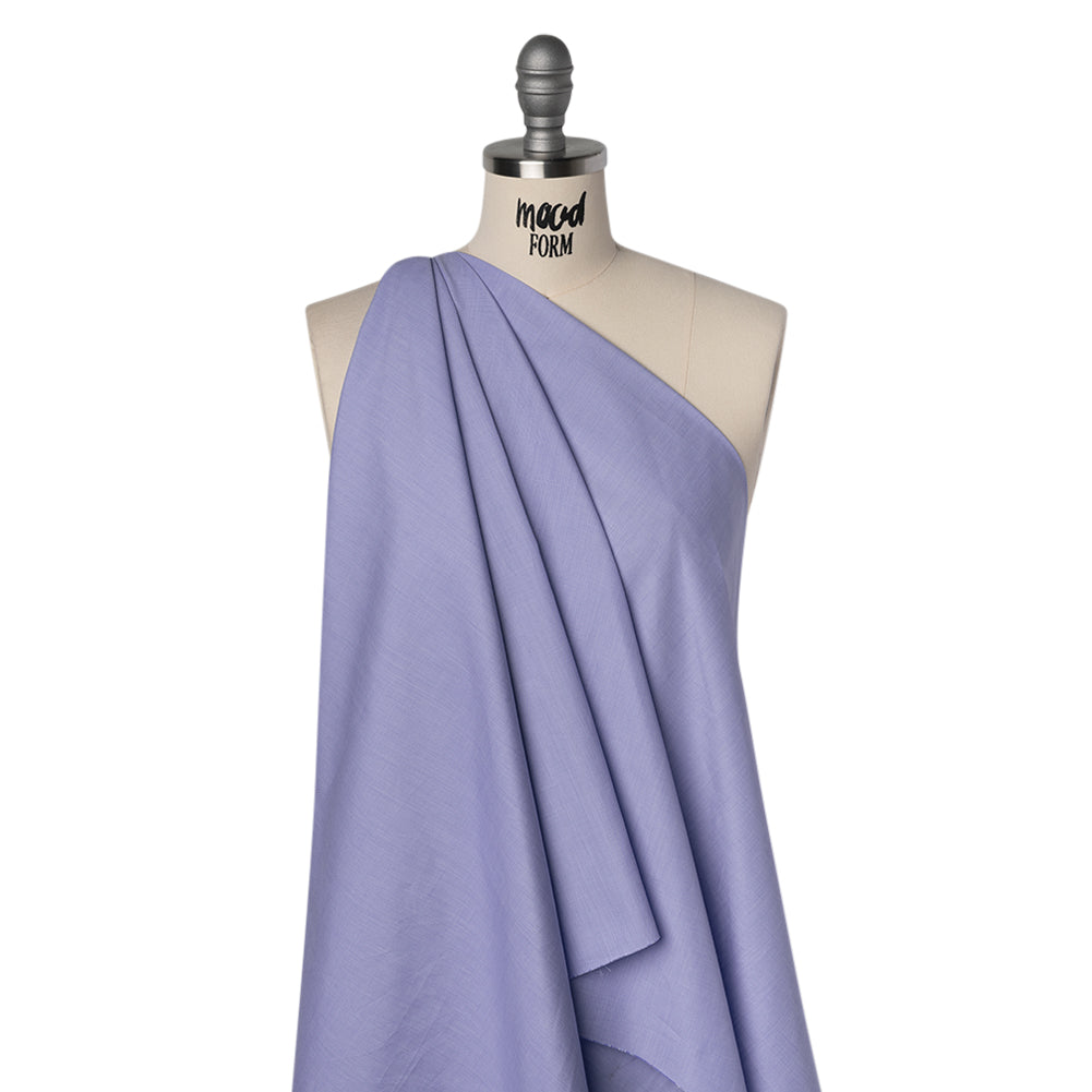 Cotton Shirting - Violet Storm Heathered - Deadstock - Joann Fabrics