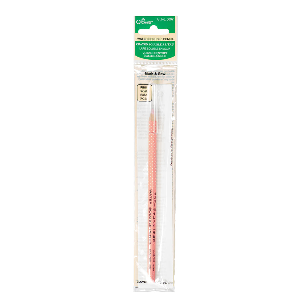Clover Water Soluble Fabric Pencil - Pink - Joann Fabrics