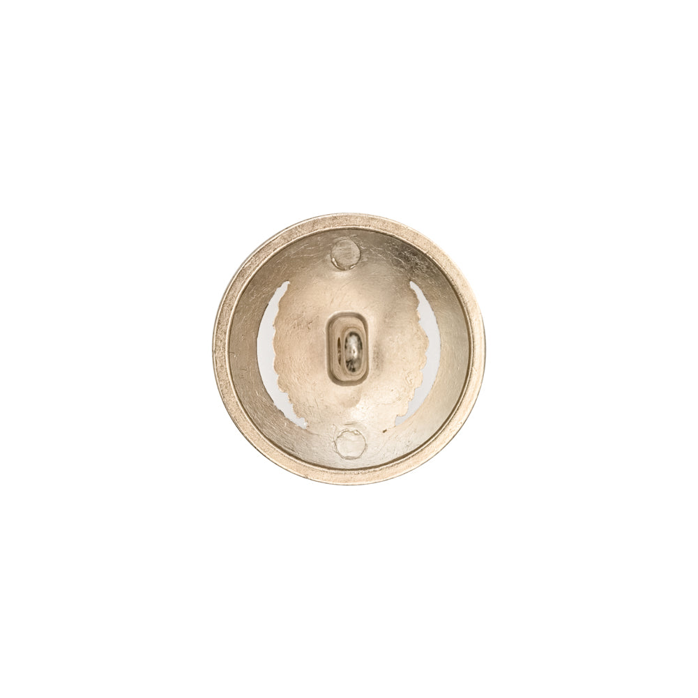 Italian Gold Metal Crest Shank Button - 24L/15mm - Joann Fabrics