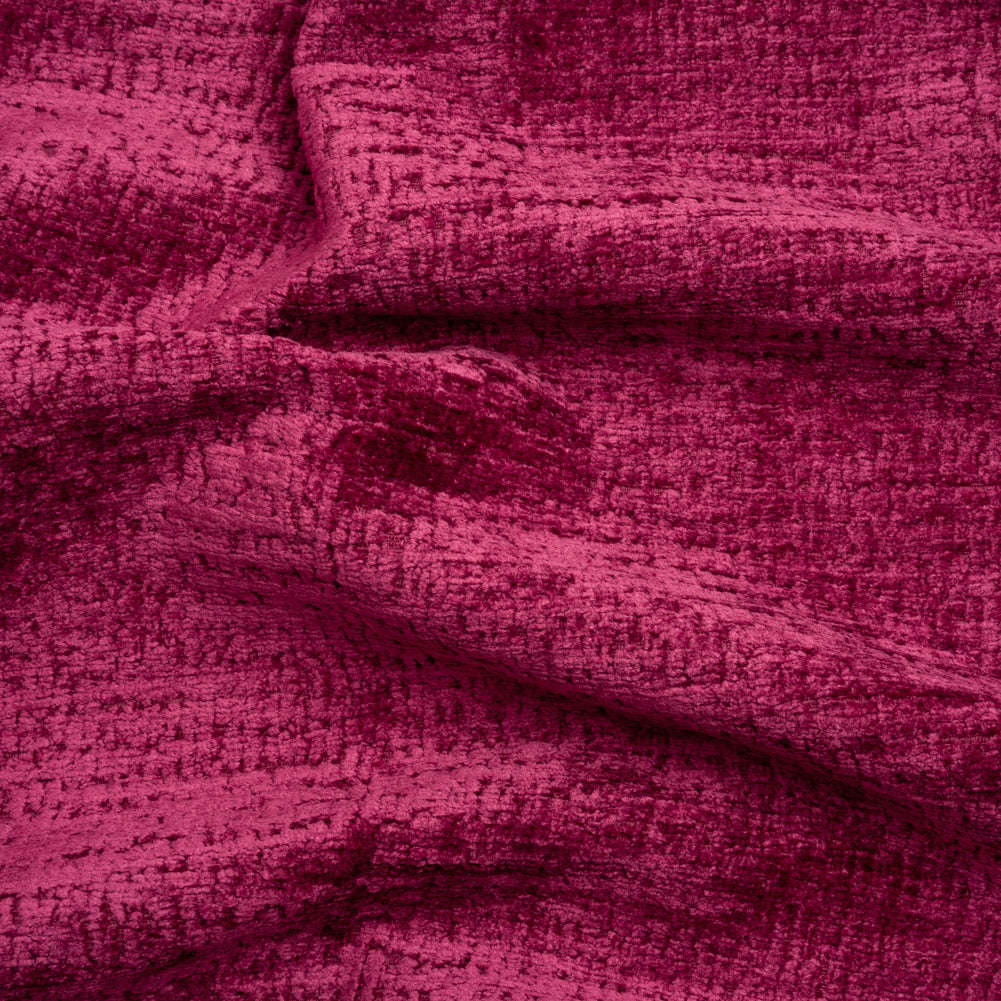 Textured Upholstery Chenille - Boysenberry - Odie Collection - Joann Fabrics