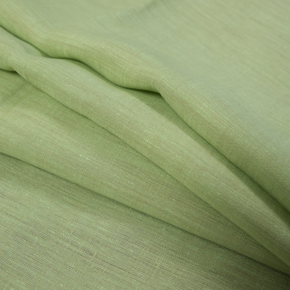 Two-Tone Linen Woven - Lime and Tan - Sanremo Collection - Joann Fabrics