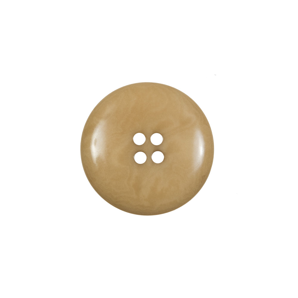 Suntan Marble-Faced Horn 4-Hole Button - 32L/20mm - Joann Fabrics