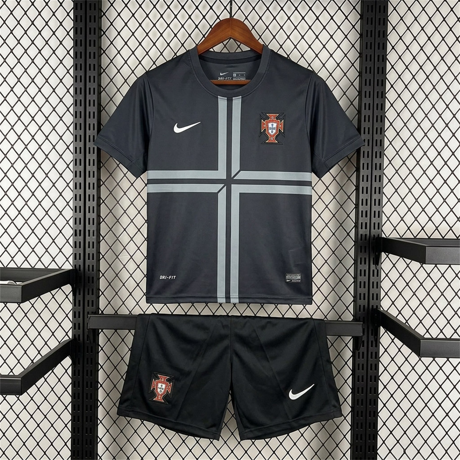 Retro Portugal 2013 Away Kids Kit - UnitedFutballJersey