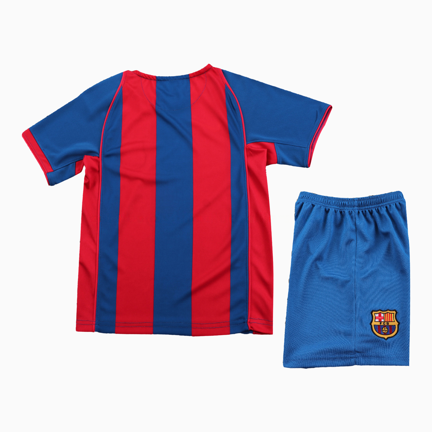 Retro Barcelona 2004-05 Home Kids Kit - UnitedFutballJersey