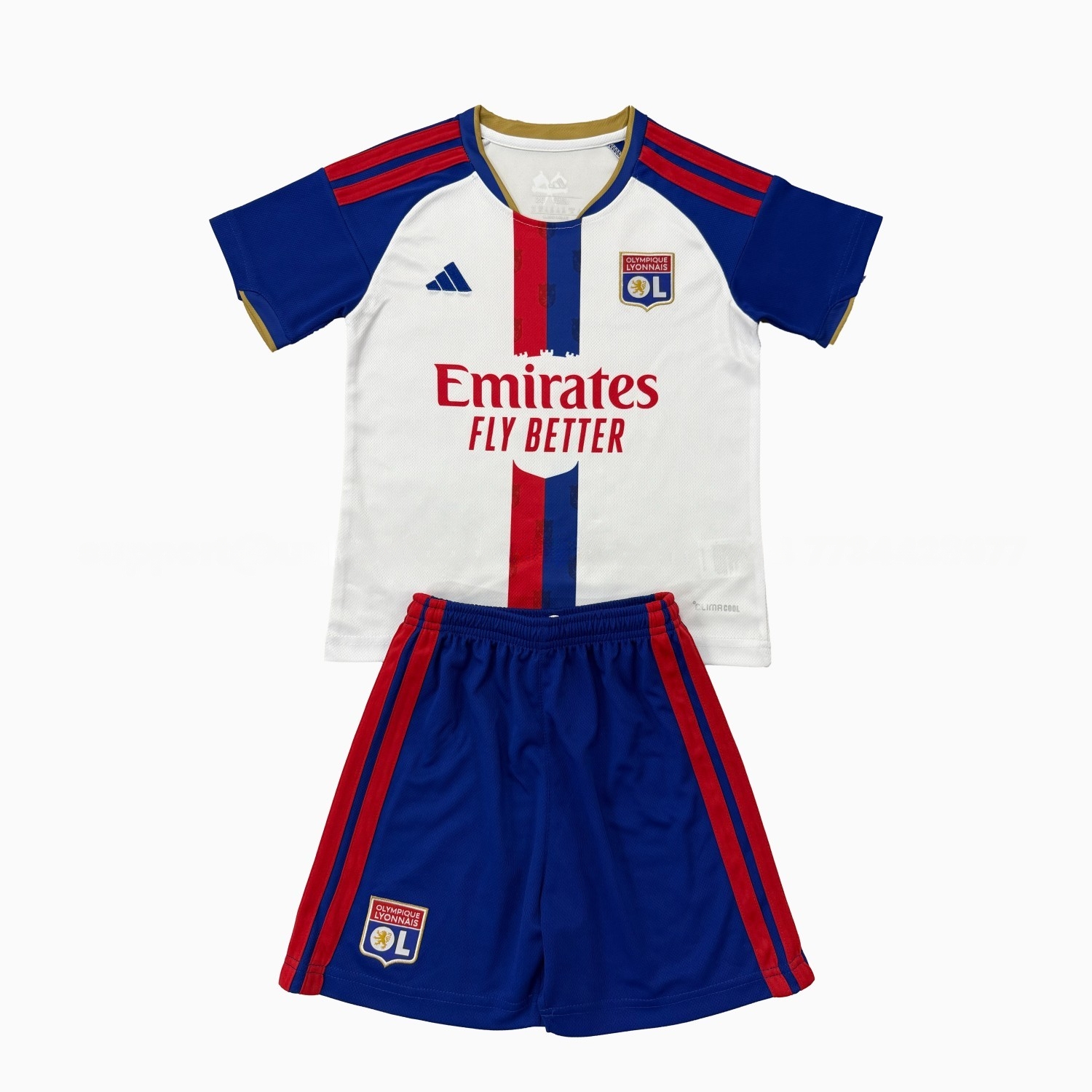 Lyon 26-27 Home Men's Adult Jersey Set - Fans Version - UnitedFutballJersey