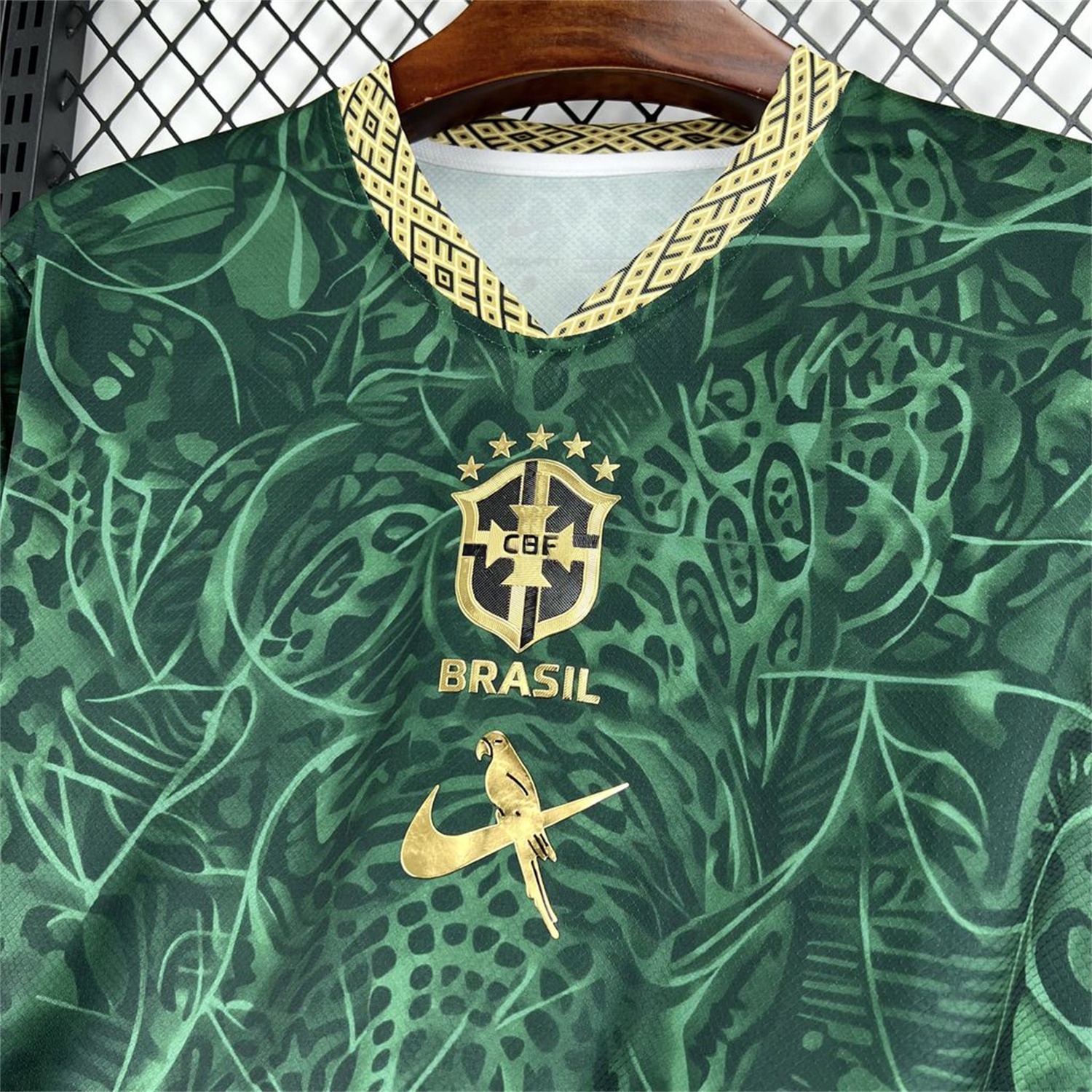 Brazil 2026 Green Jungle Special Jersey - Fans Version - UnitedFutballJersey