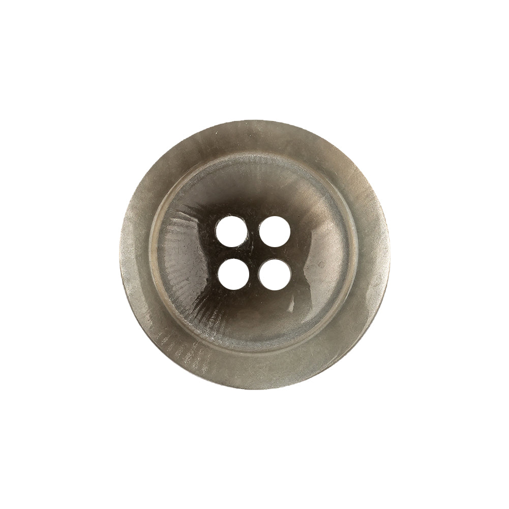 Translucent Neutral Gray and Wren Swirls 4-Hole Tiny Mound Plastic Button - 36L/23mm - Joann Fabrics