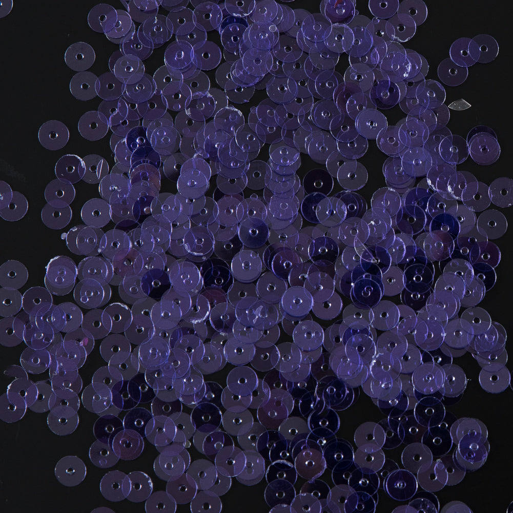 Bag of Purple Transparent Bright Loose Sequins - 5mm - Joann Fabrics