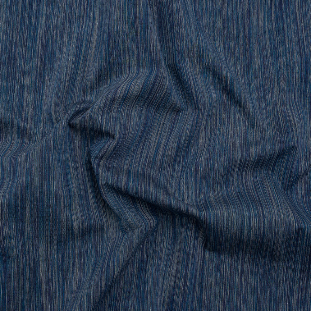 Woven Quilting Cotton Fabric by FIGO Studio - Denim Striated - Space Dye Collection - Joann Fabrics