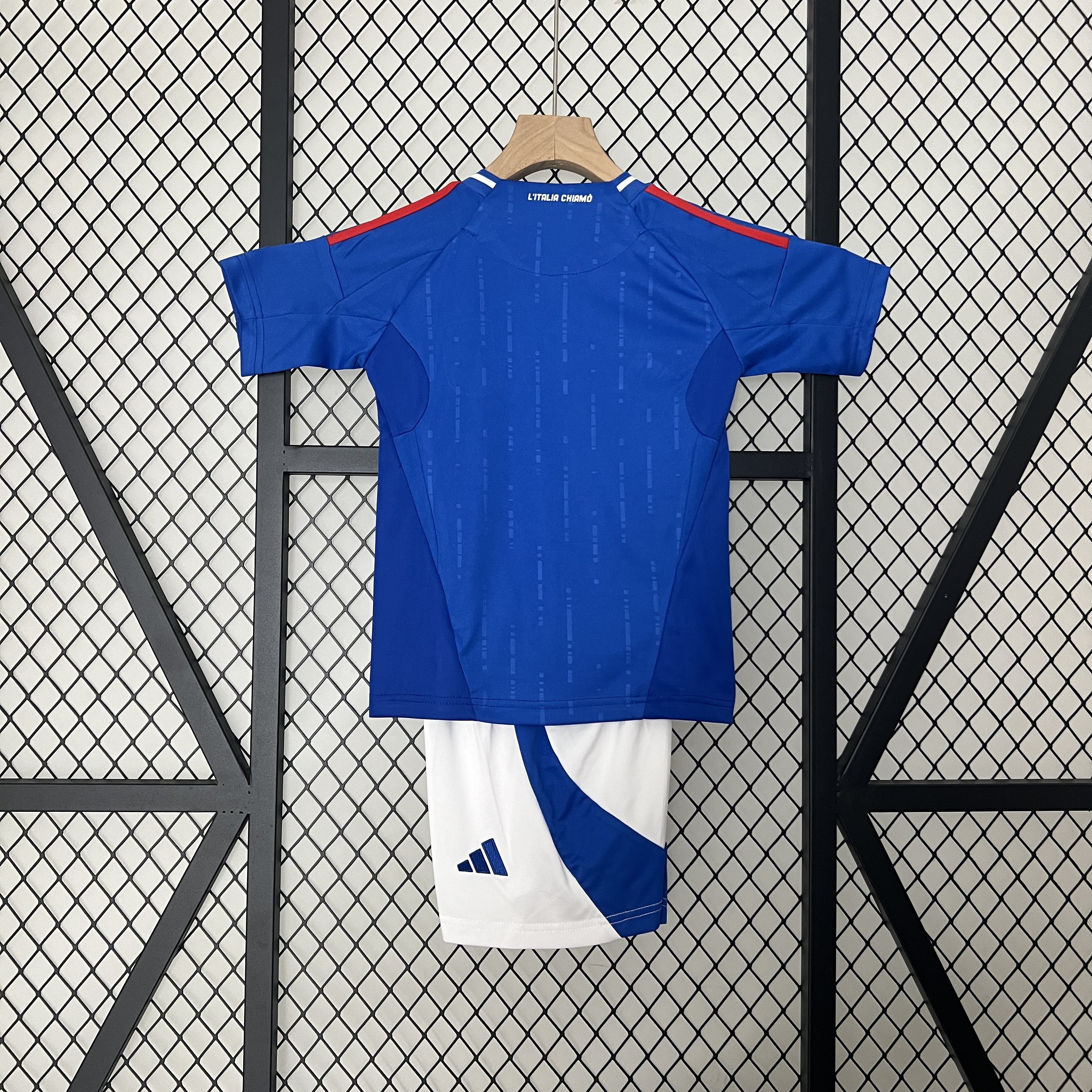 2024-2025 Italy Home Soccer Shirt Kids Size