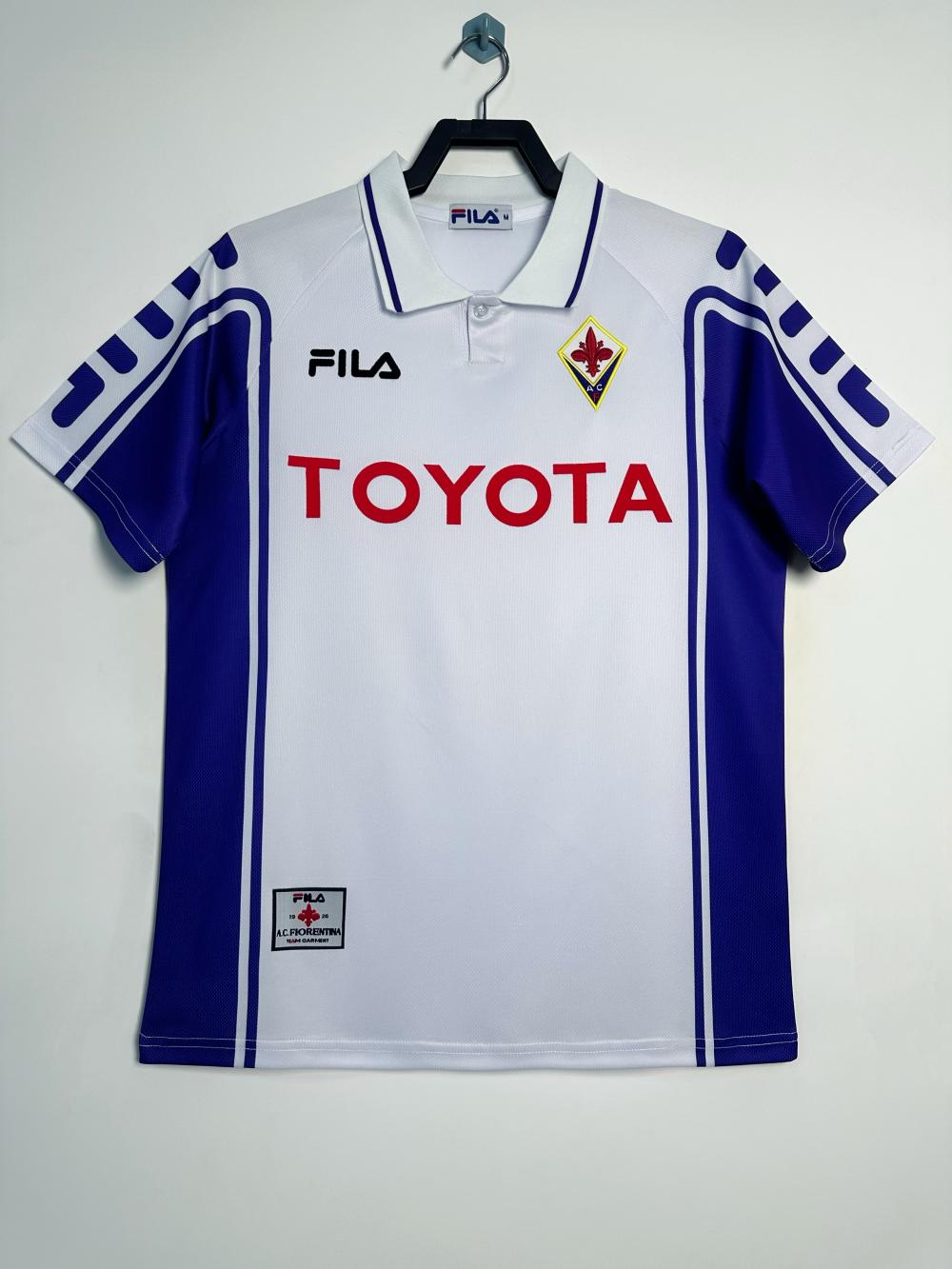 1999/2000 Retro Fiorentina Away Soccer Jersey 1:1 Thai Quality
