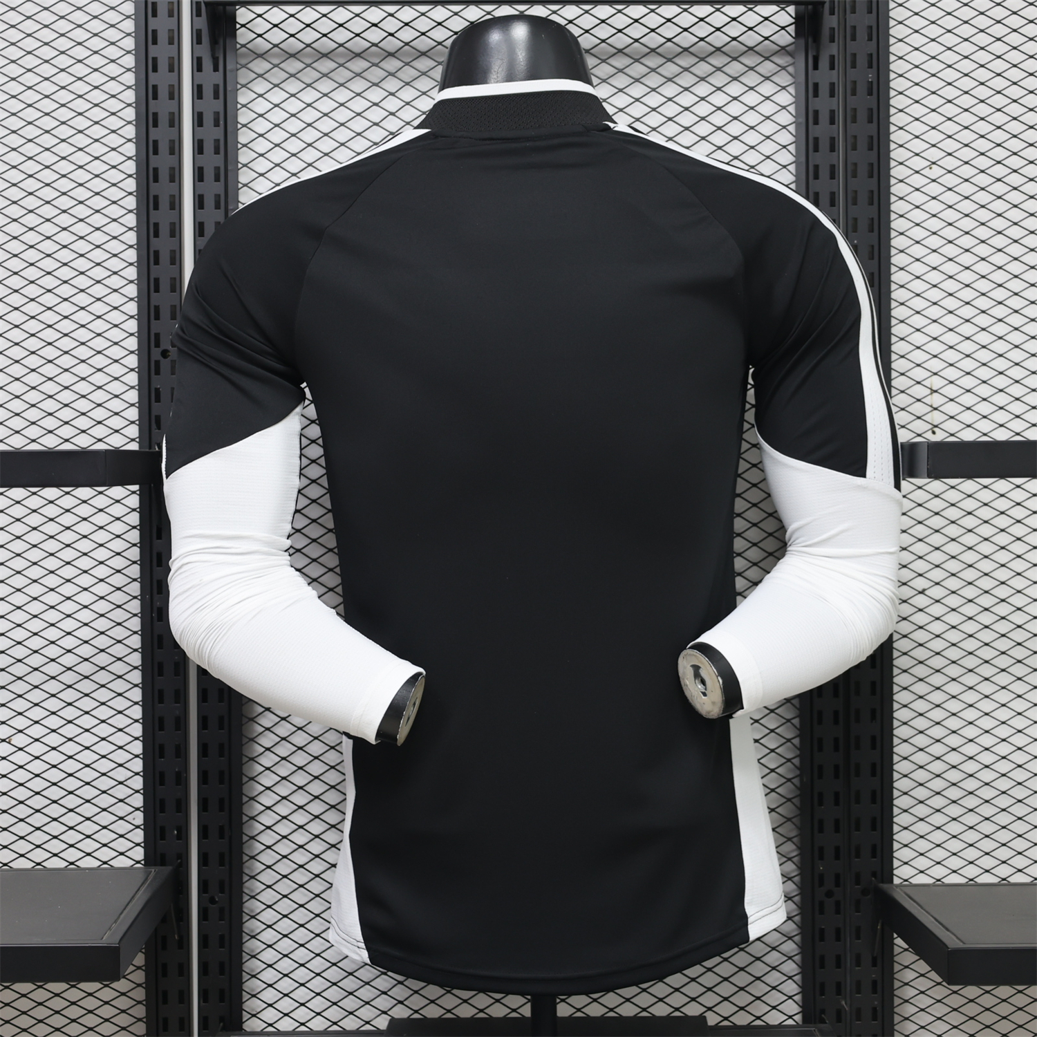Liver.pool 26-27 Black White Long Sleeves Training Jersey - Player Version - UnitedFutballJersey