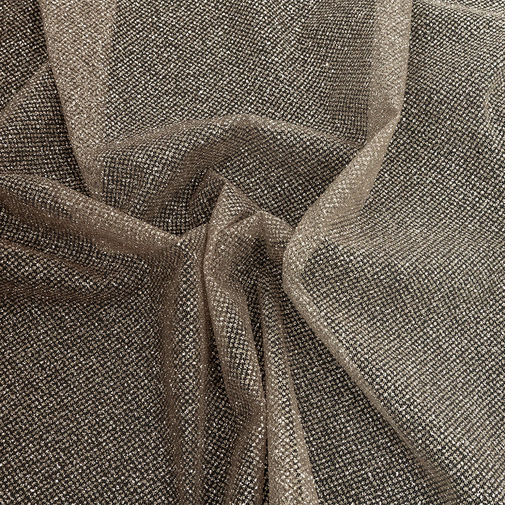 Ombre Tulle with Metallic Platinum Glitter - Copper and Silver - Starlet Collection - Joann Fabrics