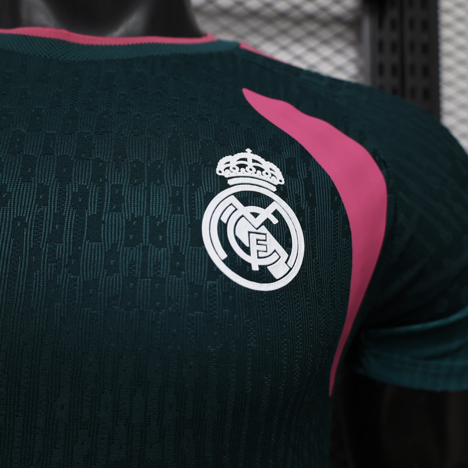 Real Madrid 26-27 Green Pink Special Jersey - Player Version - UnitedFutballJersey