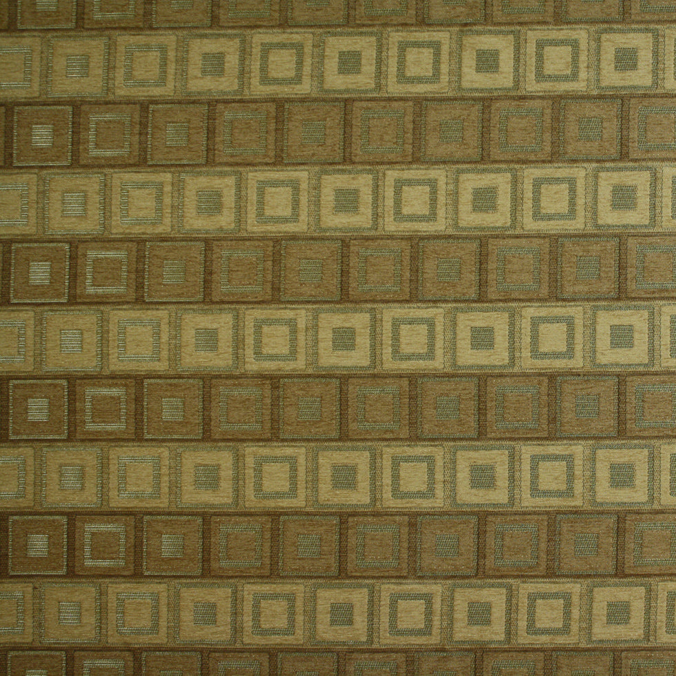 Beige/Taupe/Silver/Plateau Gold Checks Chenille - Joann Fabrics