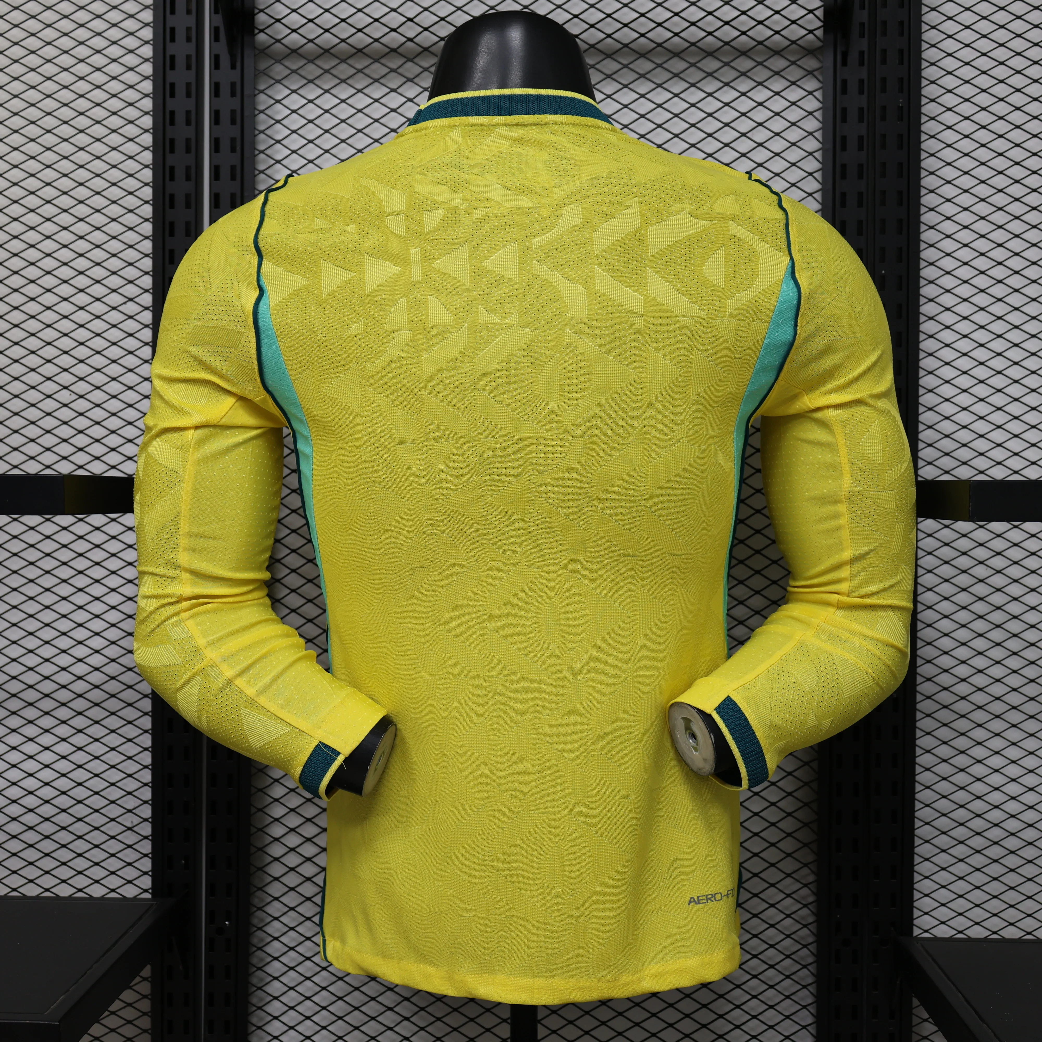 Brazil 2026 World Cup Home Long-Sleeve Football Shirt – Player