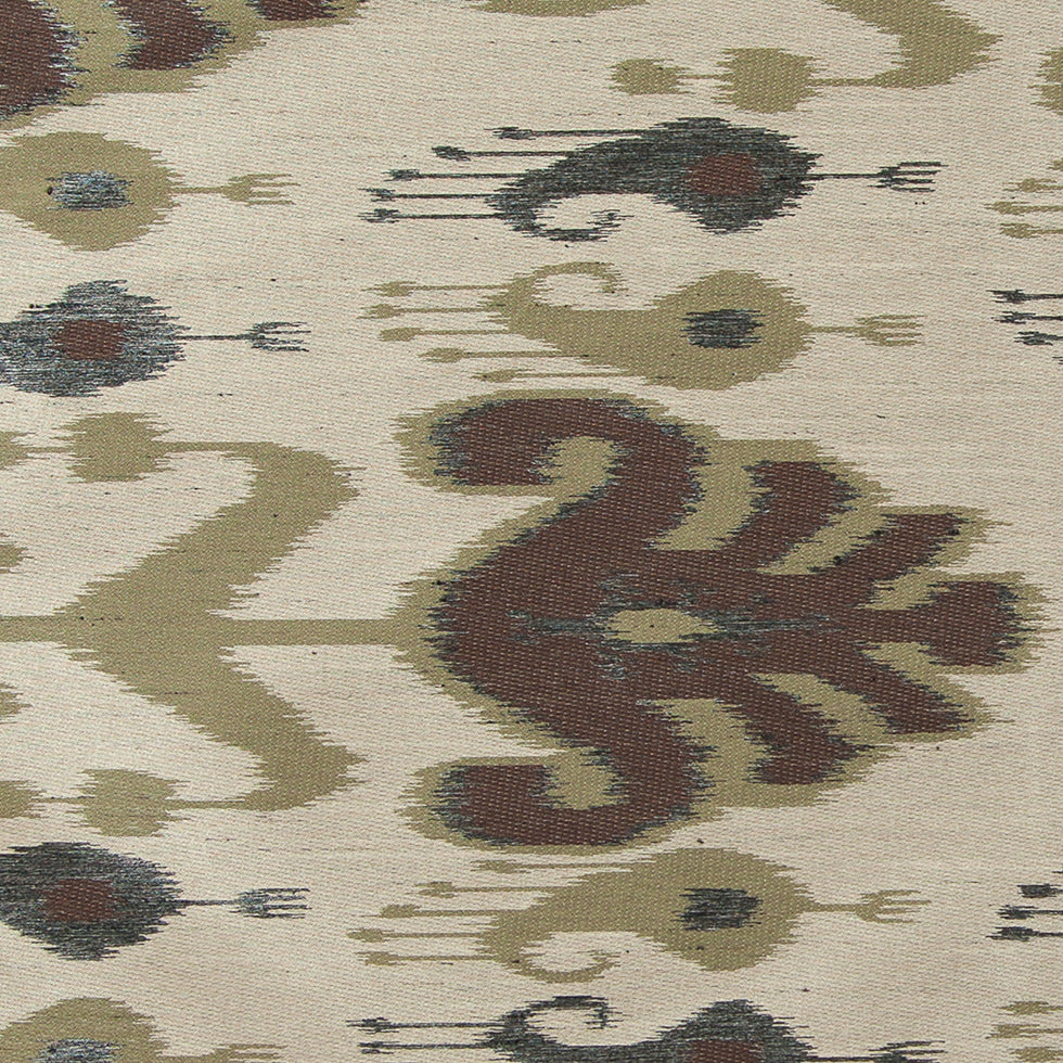 Olive Double-Wide Ikat Print Poly Woven - Joann Fabrics