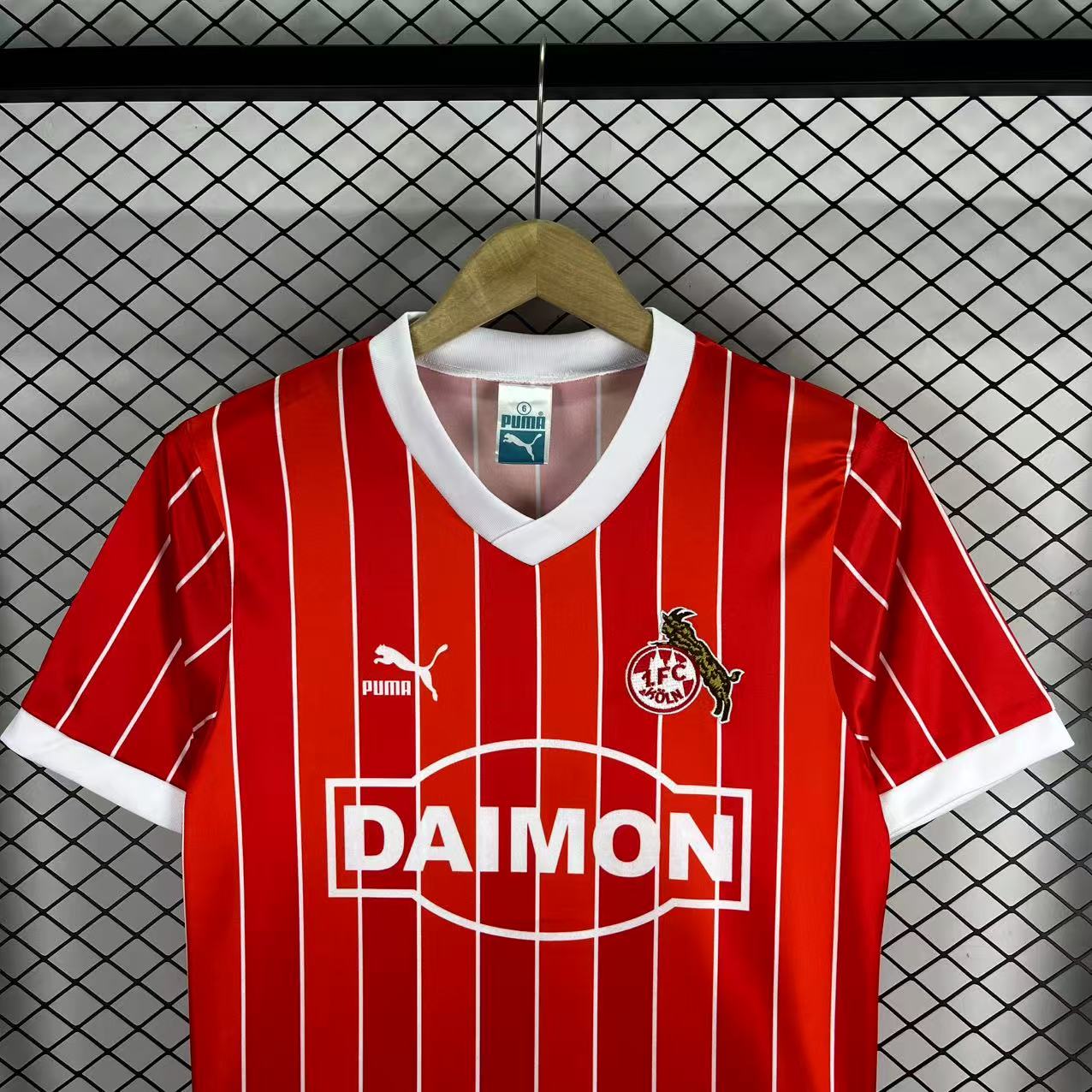 1985/1986 Retro FC Köln Away Football Jersey 1:1 Thai Quality