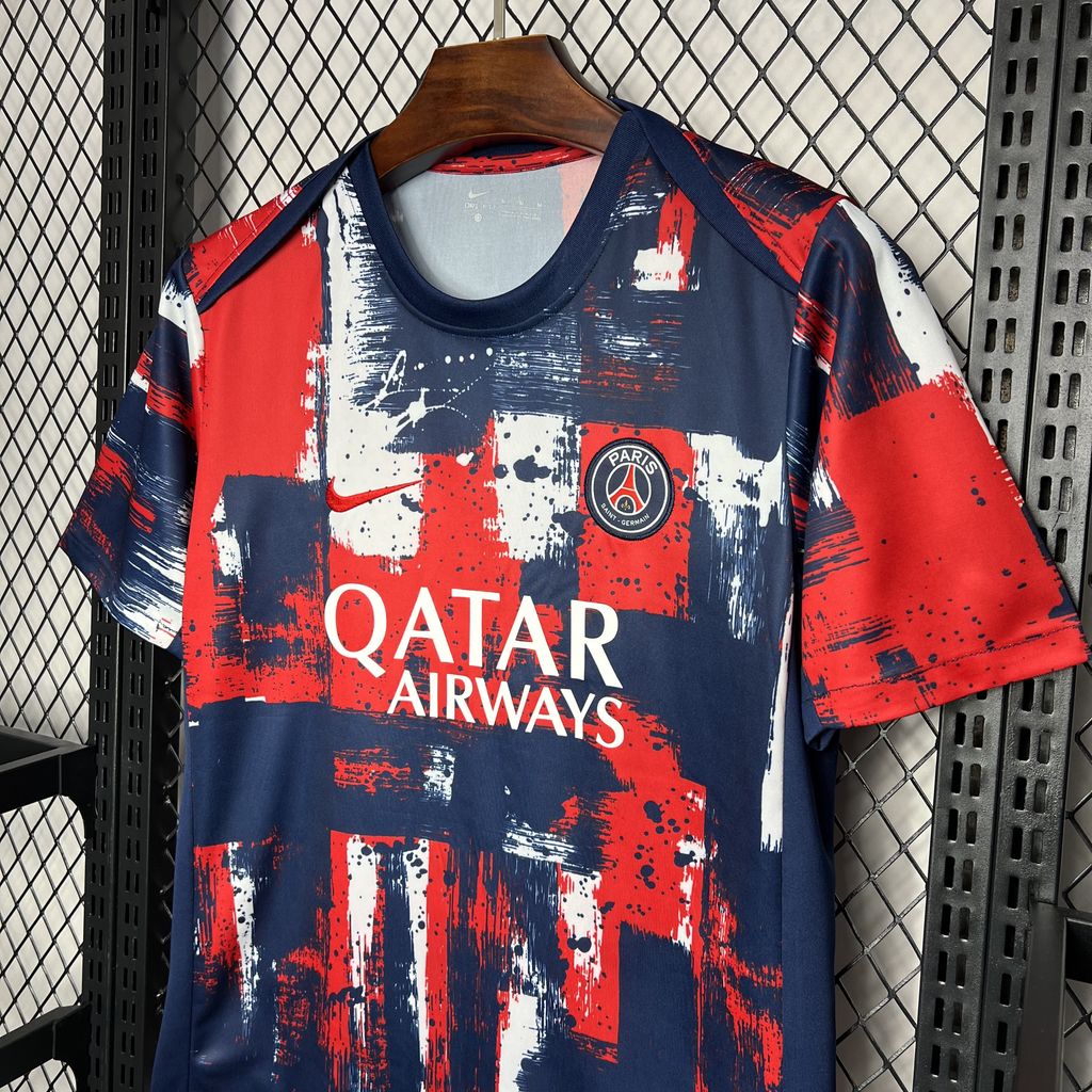 2024/2025 Psg Paris Saint-Germain Pre-Match Jersey 1:1 Thai Quality