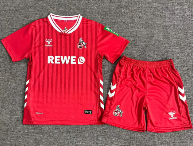 2025/2026 FC Köln Away Football Jersey 1:1 Quality Thai Kids Size