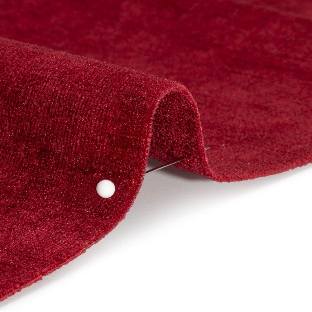Otta Red Polyester Chenille Woven - Joann Fabrics
