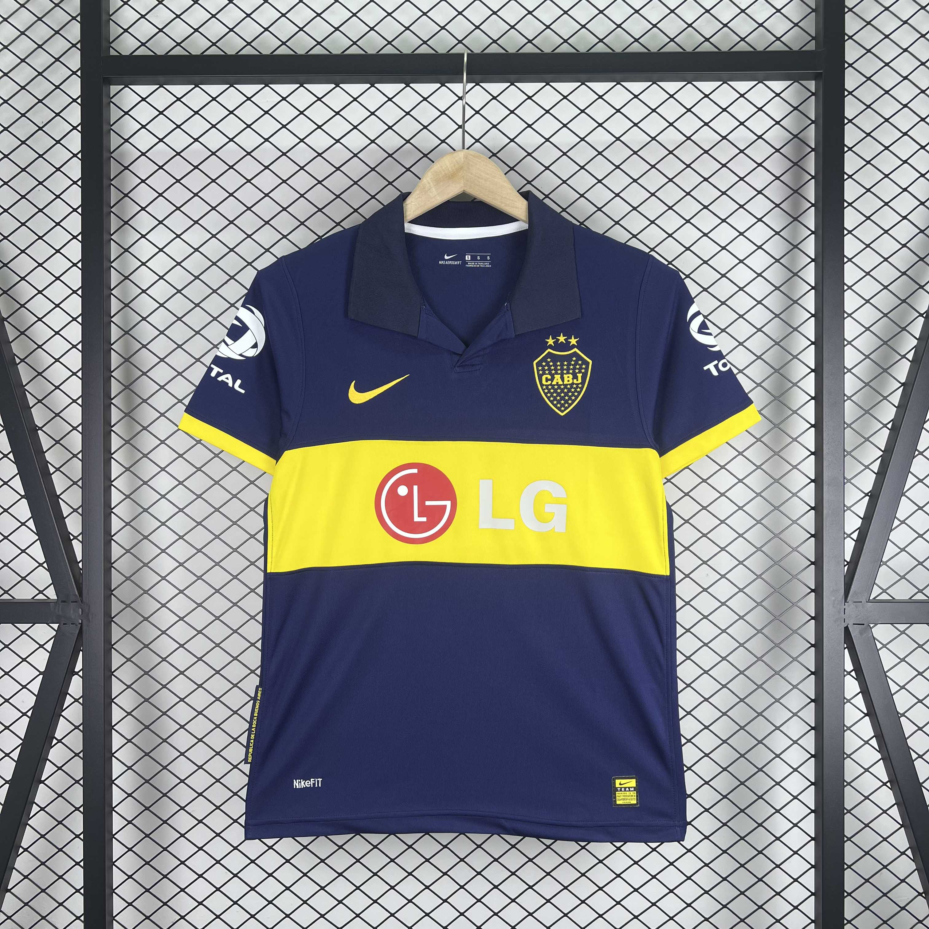 2009/2010 Retro Boca Juniors Home Football Jersey 1:1 Thai Quality