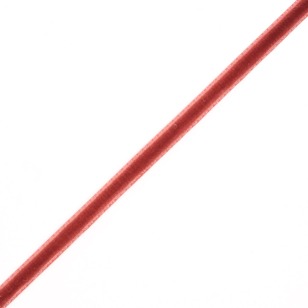 Single Faced Velvet Ribbon Made in Italy - 1/8