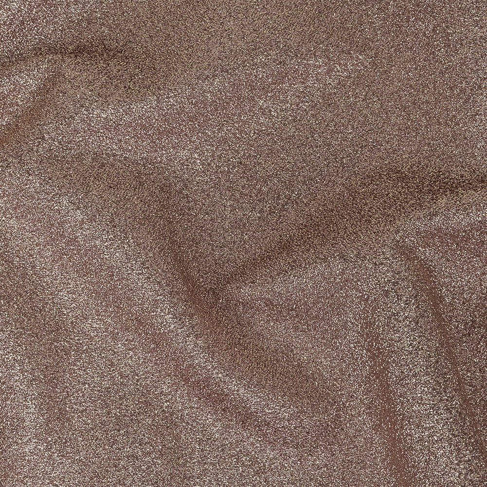 Cygnus Metallic Pink and Gold Crinkled Lame Luxury Brocade - Joann Fabrics