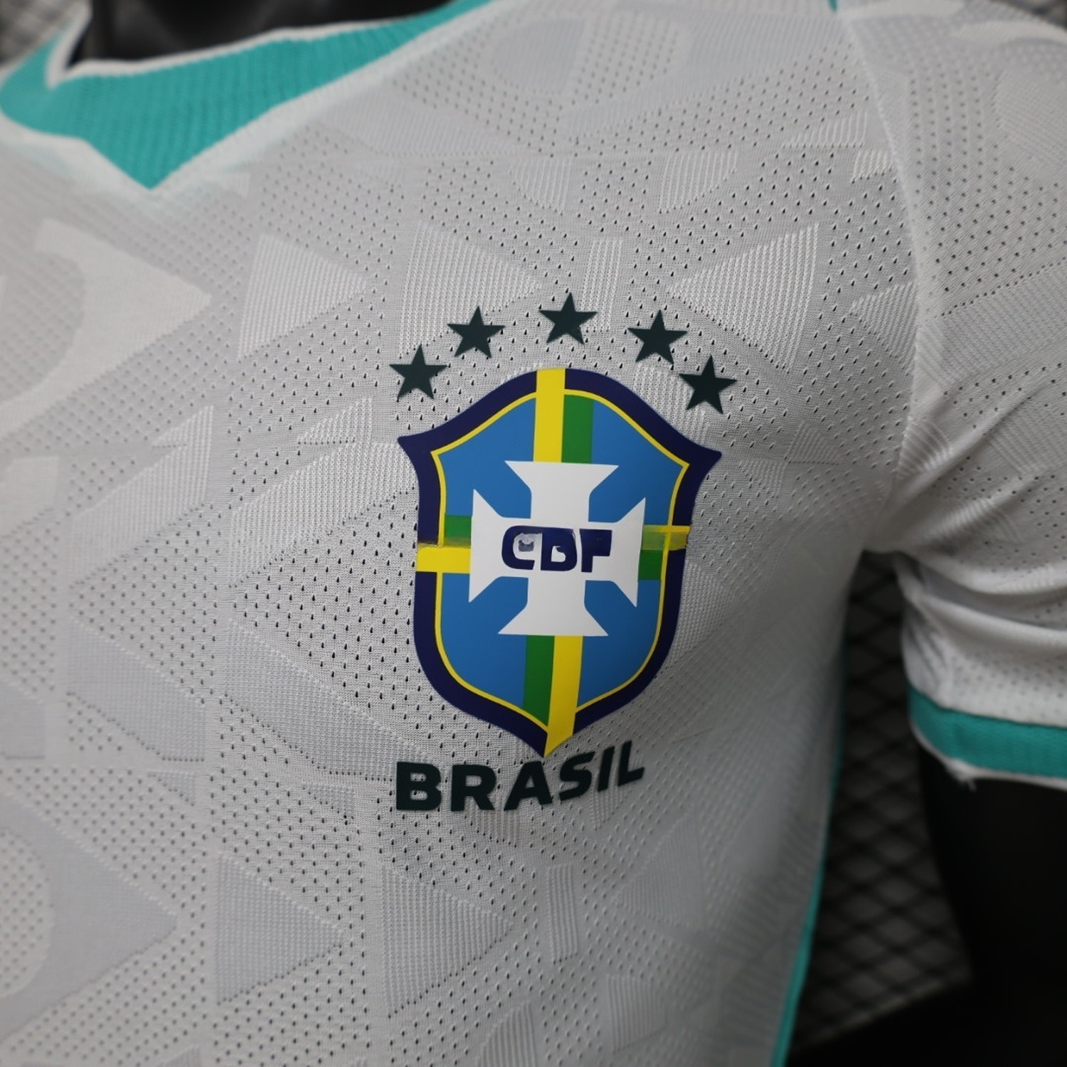 Brazil 2026 White Mint Special Jersey - Player Version - UnitedFutballJersey
