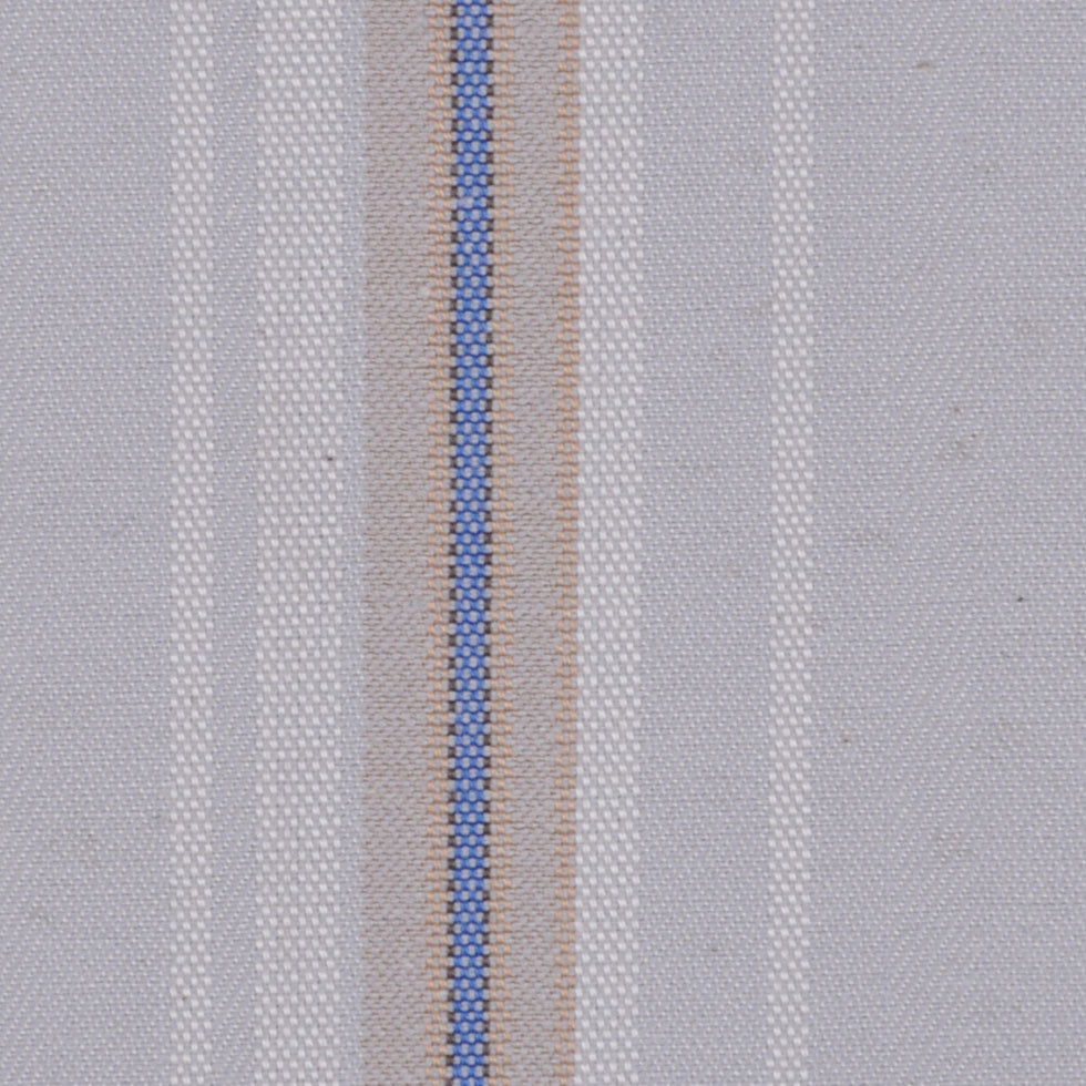 Italian Pale Gray Striped Cotton Suiting - Joann Fabrics