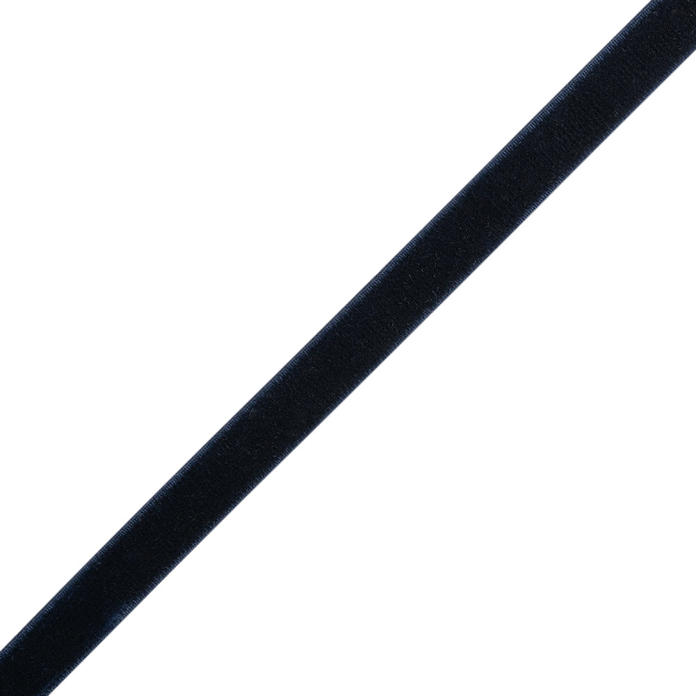 Stretch Velvet Ribbon Trim Made in Italy - 0.375