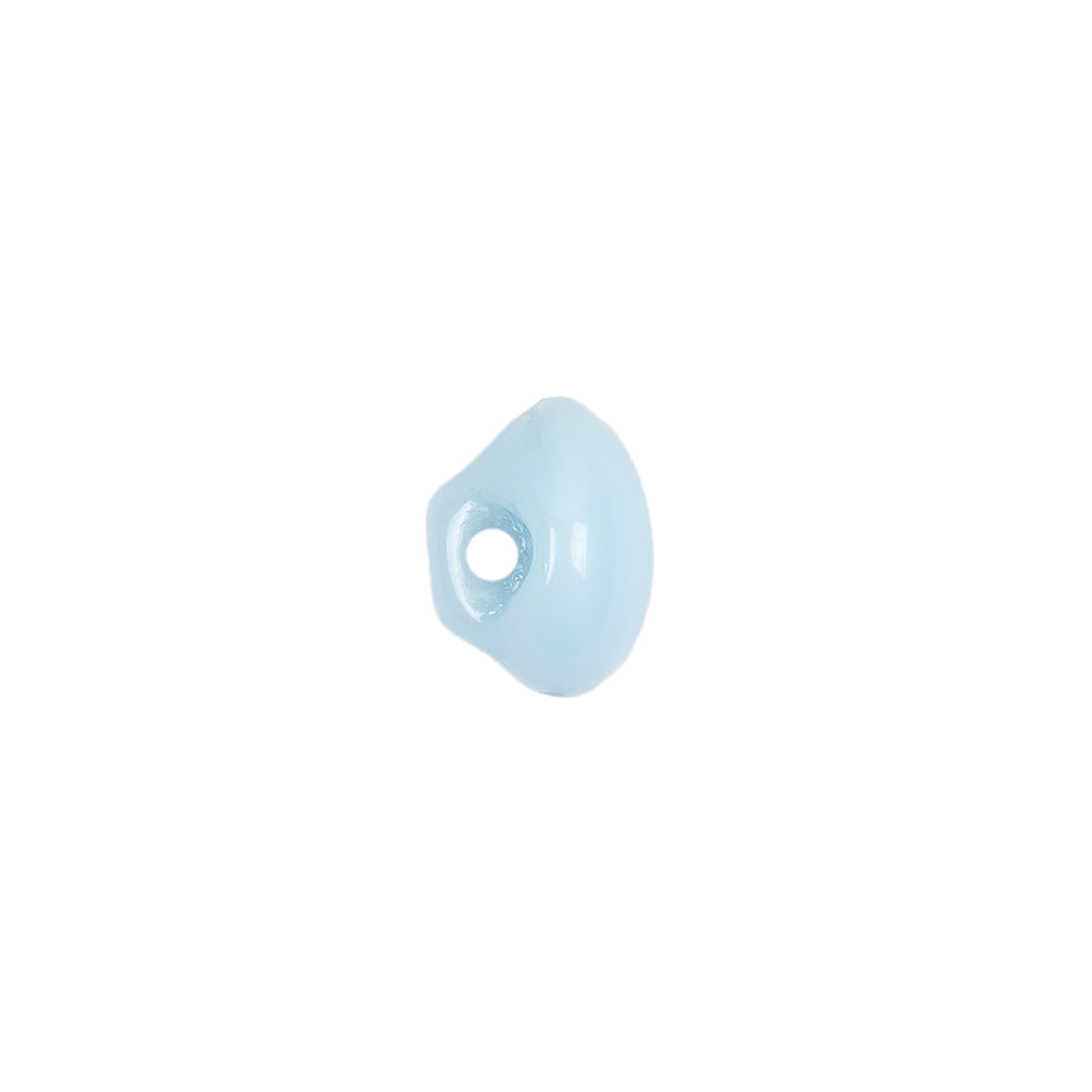 European Baby Blue Self Back Glass Button - 18L/11.5mm - Joann Fabrics