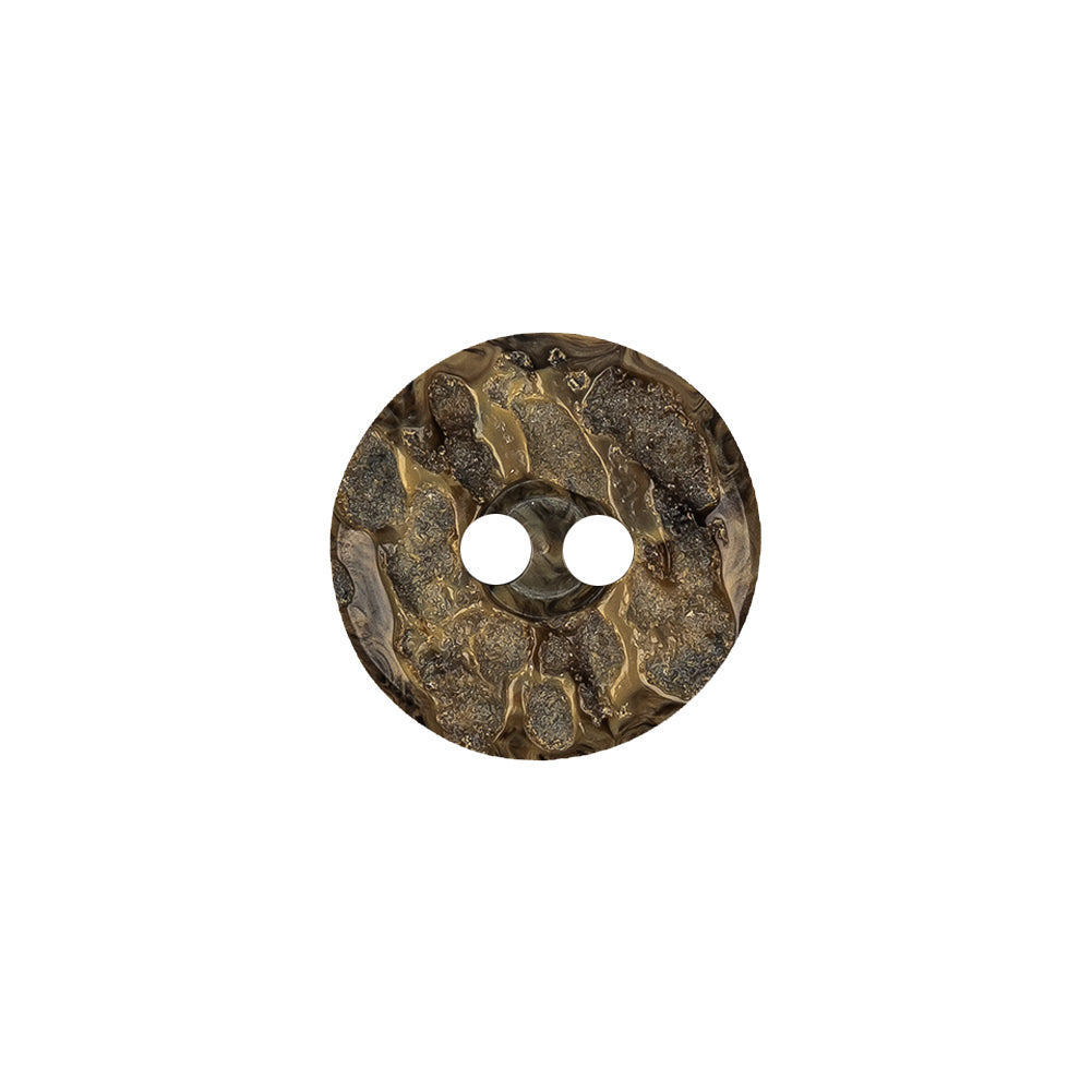 Mud and Iron Speckled 2-Hole Textured Button - 24L/15mm - Joann Fabrics