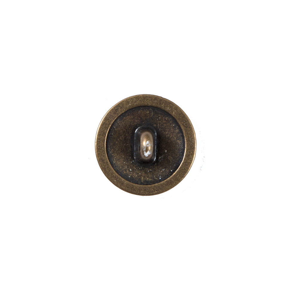 Bronze Etched Metal Button - 24L/15mm - Joann Fabrics