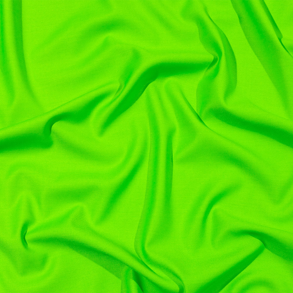 Italian Hi-Vis Green Double Face Stretch Super 150 Virgin Wool Twill Suiting - Joann Fabrics