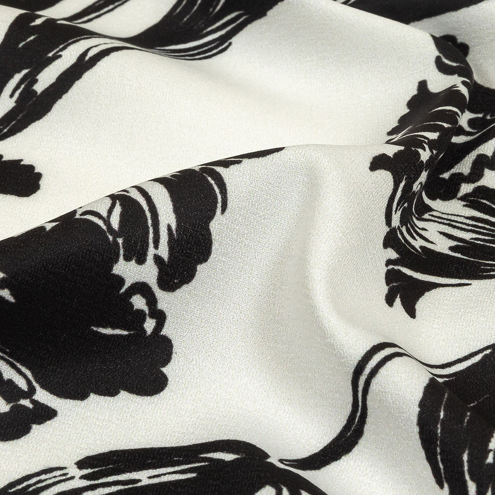 Mood Exclusive Depictions of Devotion Polyester Crepe de Chine - Joann Fabrics