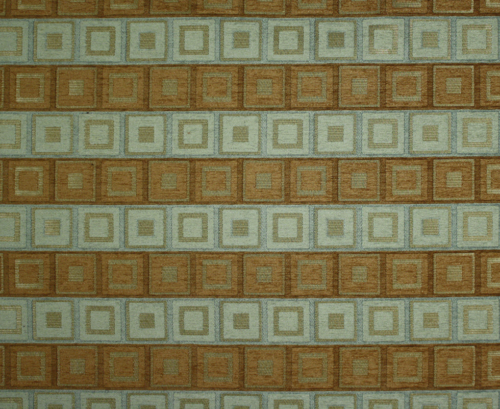 Sandstone/Duck Egg/Driftwood/Silver/Plateau Gold Checks Chenille - Joann Fabrics