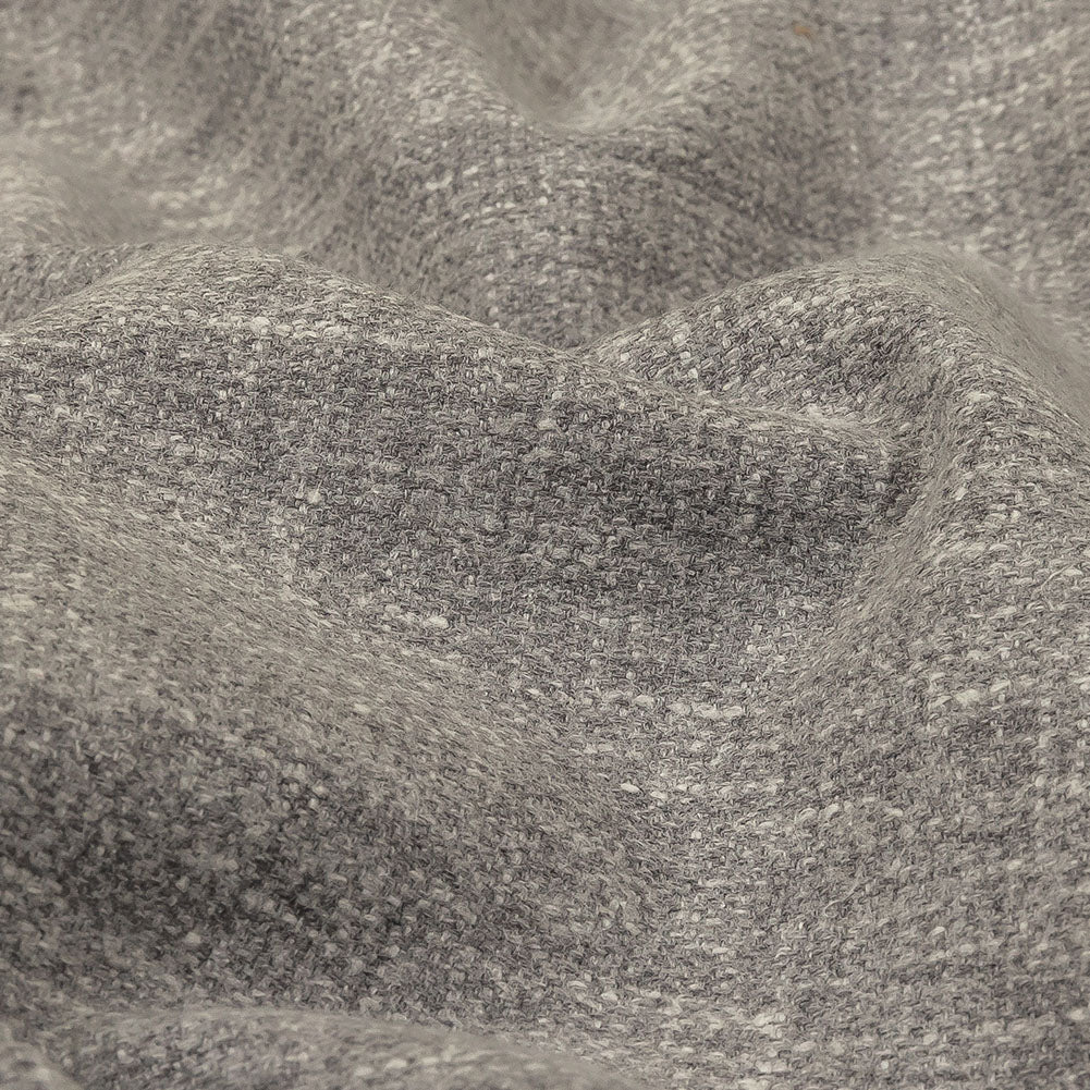British Imported Heathered Graphite Recycled Polyester Drapery Woven - Joann Fabrics
