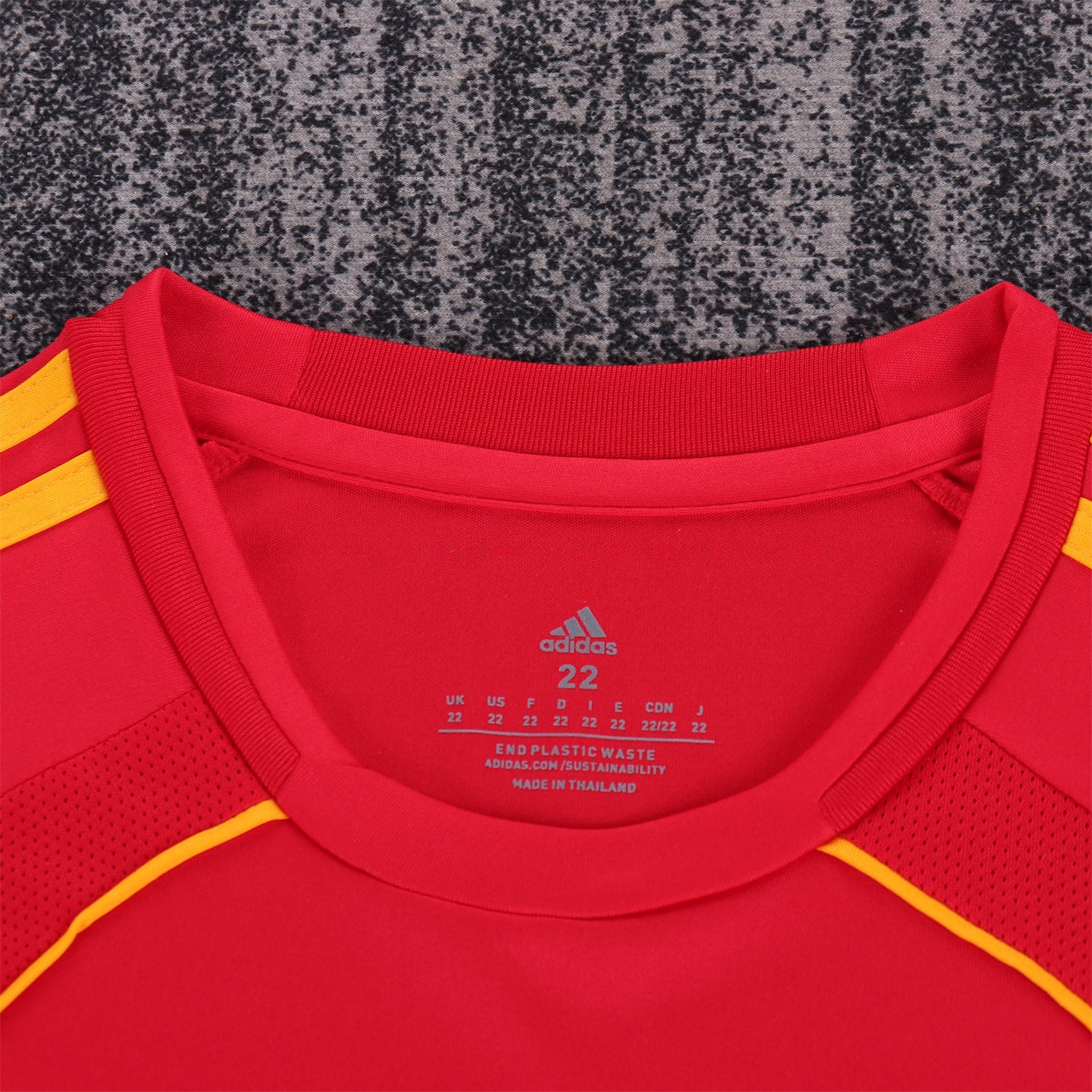 Retro Spain 2008 Home Kids Kit - UnitedFutballJersey