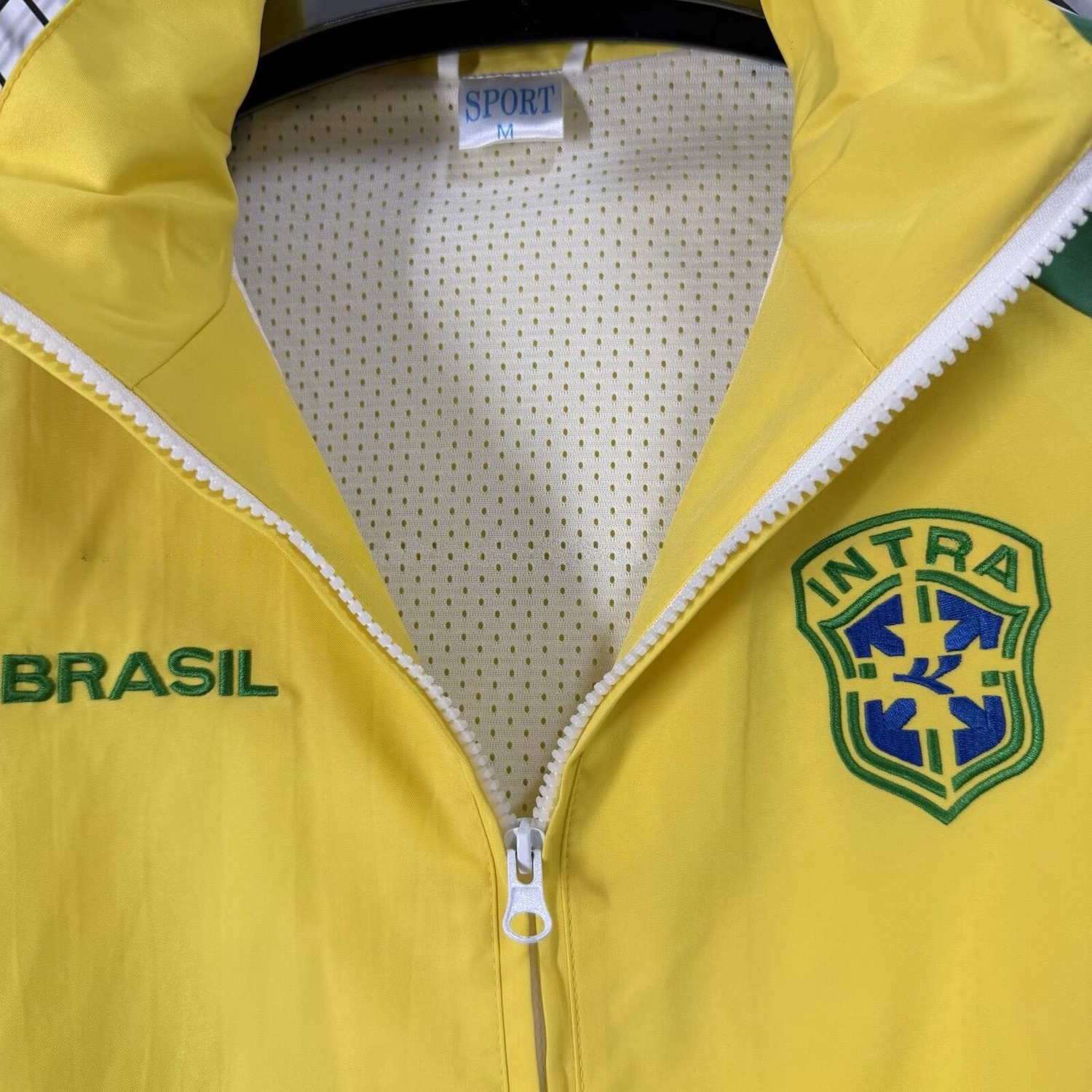 Brazil 2026 World Cup Yellow Green Blue Windbreaker - UnitedFutballJersey