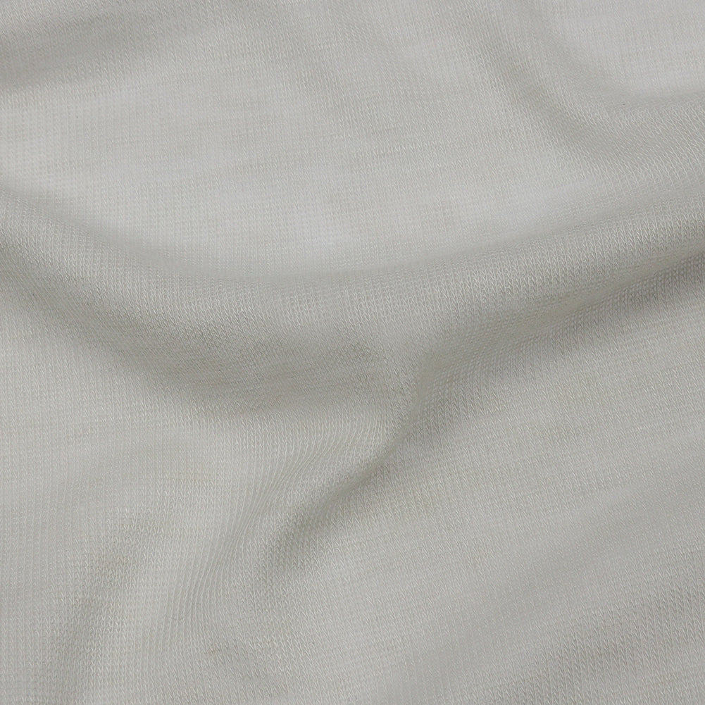 Famous Designer Light Gray Viscose and Cotton Lightweight Interlock Knit - Joann Fabrics