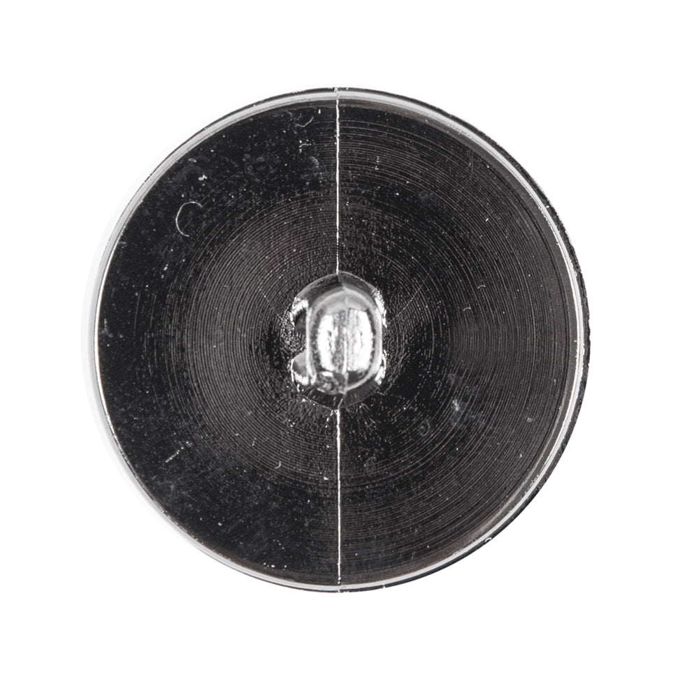 Italian Silver Plated Shank-Back Button - 44L/28mm - Joann Fabrics