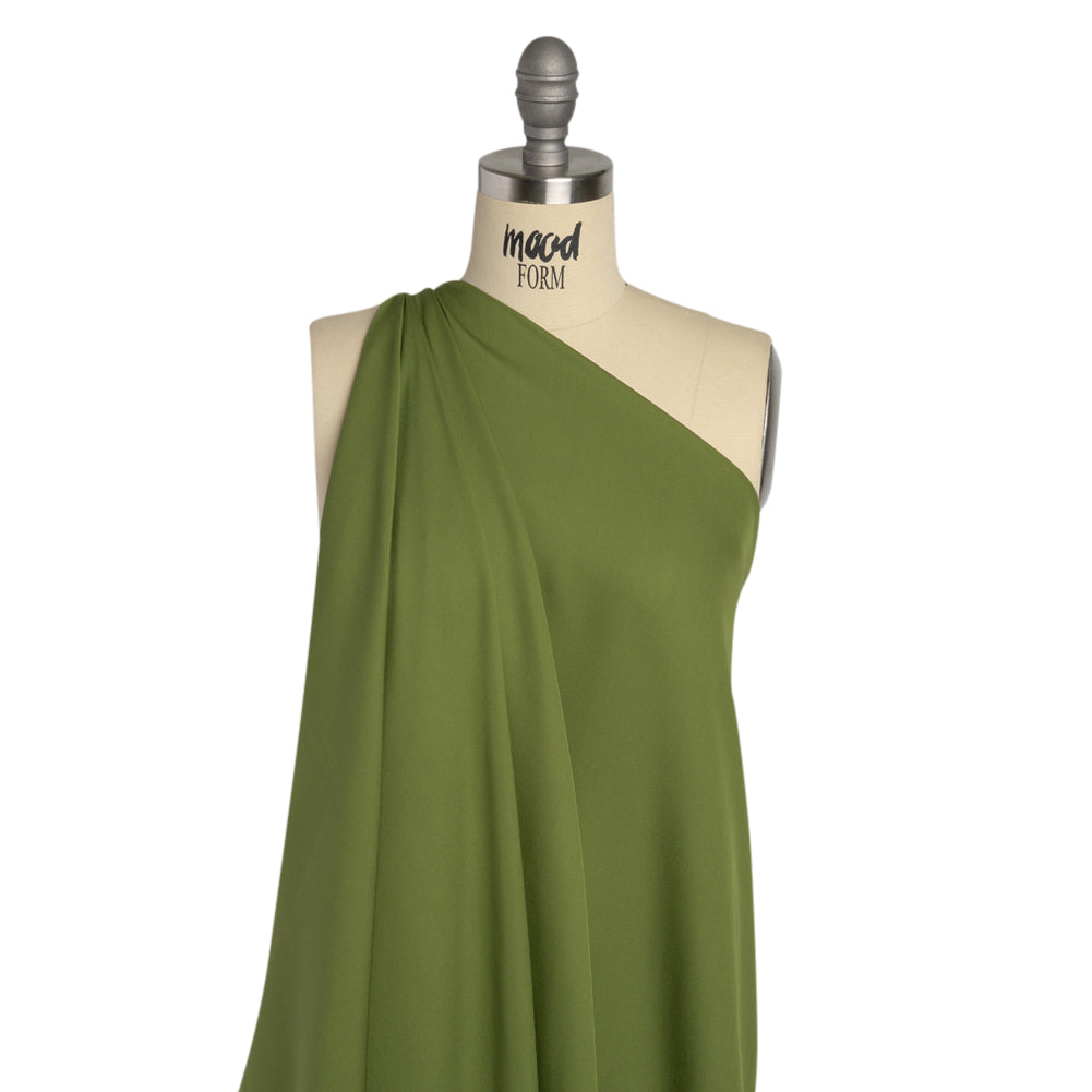 Silk Double Georgette - Pesto Green - Premium Collection - Joann Fabrics