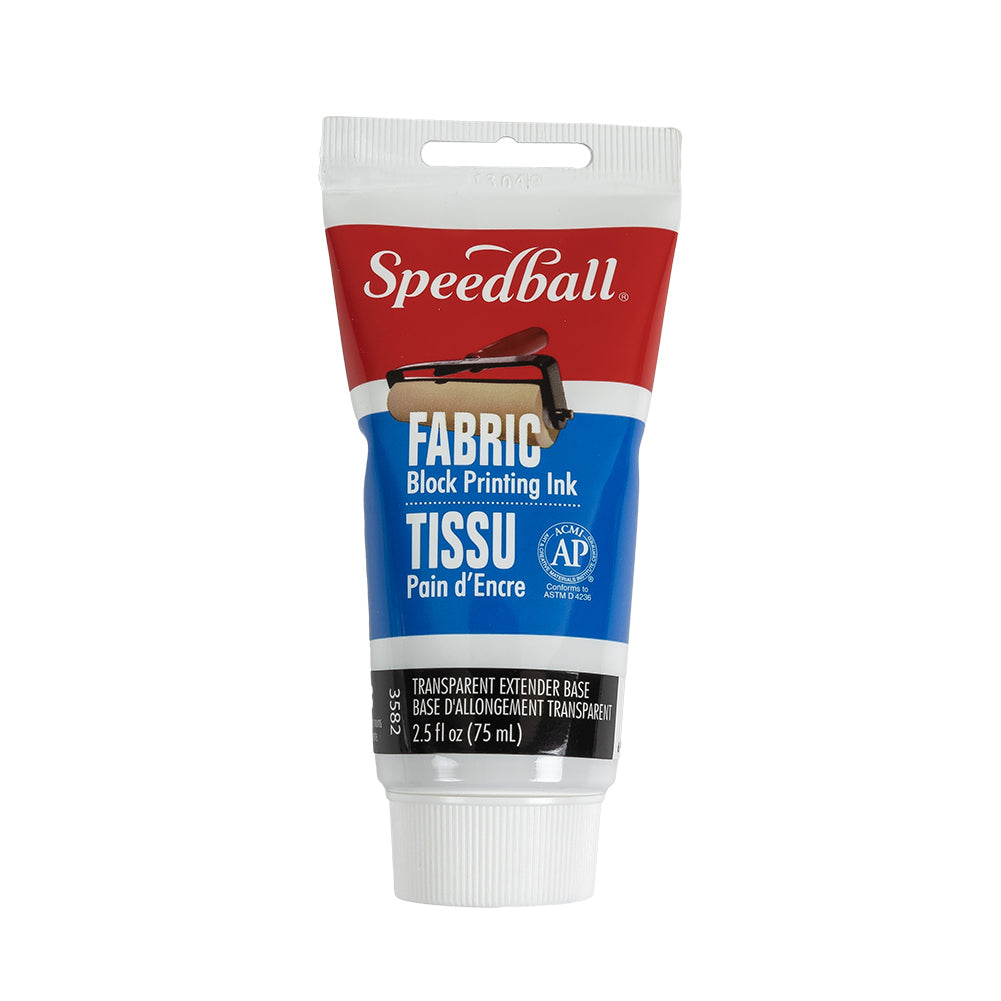 Speedball Transparent Extender Base Fabric Block Printing Ink - 2.5 fl oz - Joann Fabrics