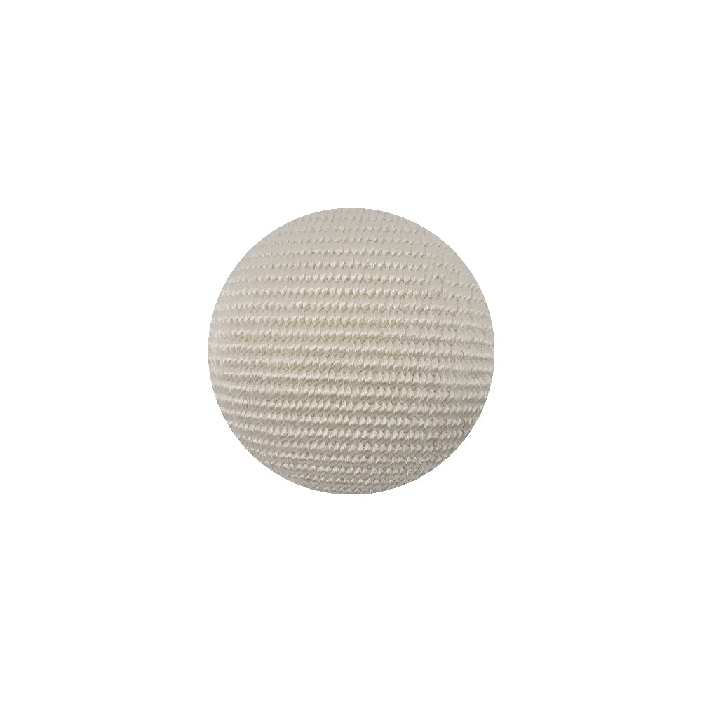 Cannoli Cream Ottoman Fabric Covered Domed Cotton Blend Sew On Button - 25L/16mm - Joann Fabrics