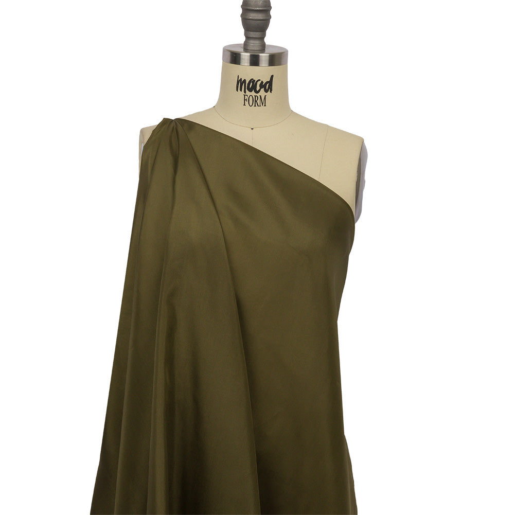 China Silk/Silk Habotai - Olive Green - Premium Collection - Joann Fabrics